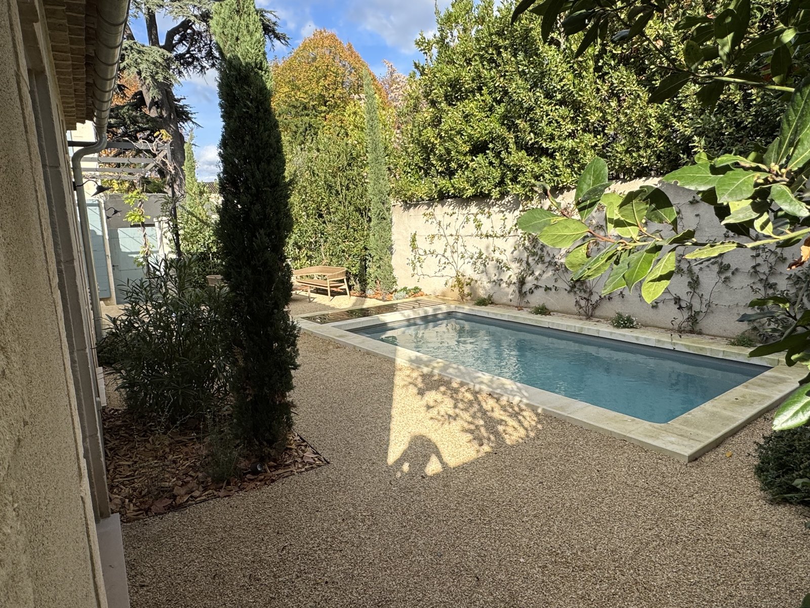 Mas Saint Gabriel — la piscine
